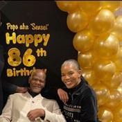 ‘You are one of a kind Pops!’ Connie Ferguson celebrates her dad’s 86th birthday