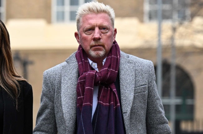 Tennis legend Boris Becker seen arriving at Southwark Crown Court in London for his hearing. (PHOTO: Gallo Images/Getty Images)