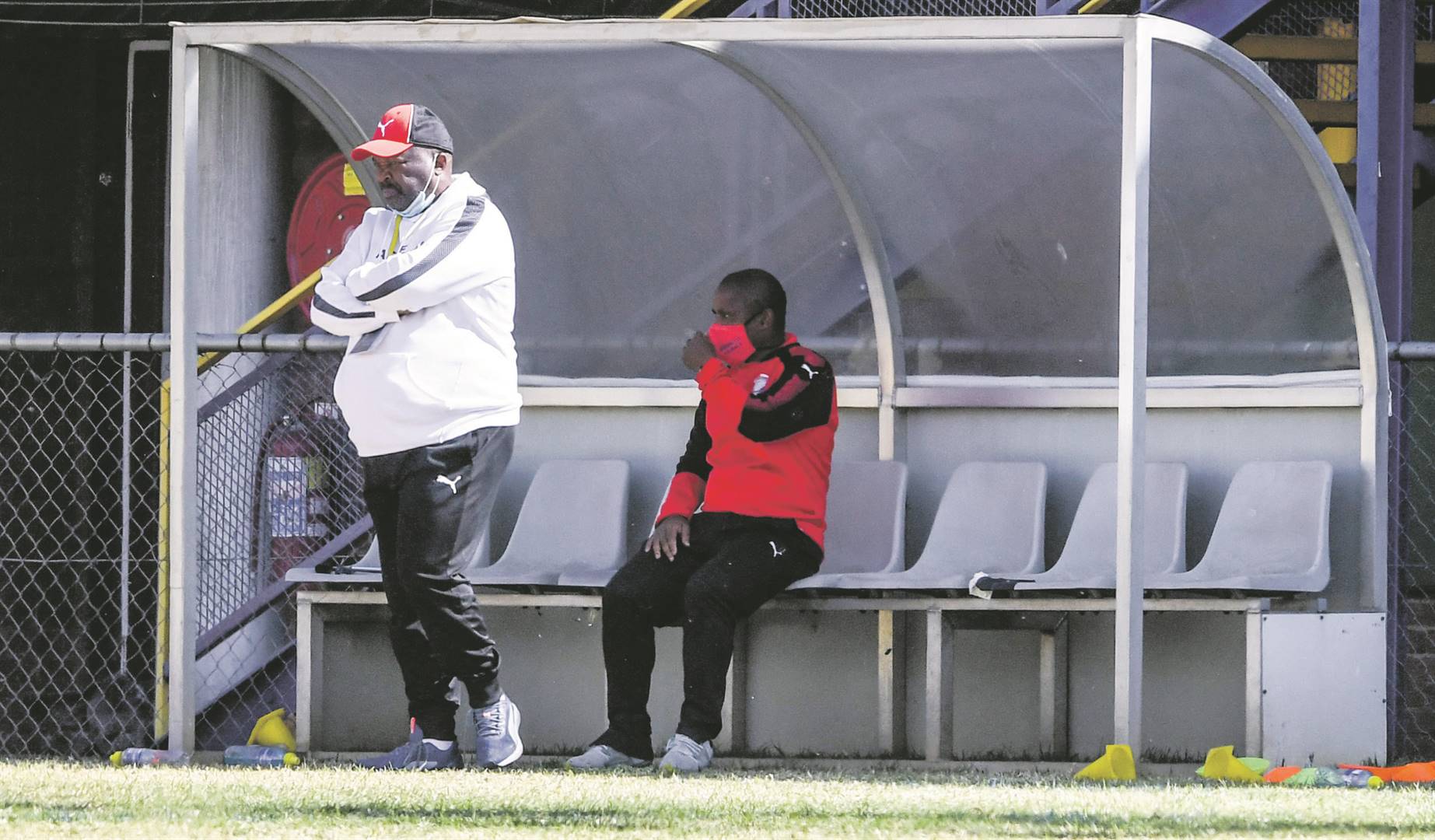 Jomo Sono is facing yet another relegation threat. Photo: Sydney Seshibedi / Gallo Images