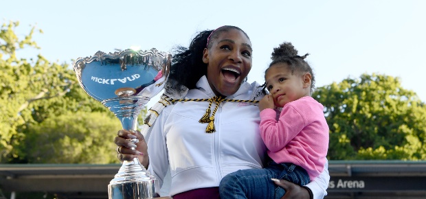 Serena Williams and Alexis Olympia Ohanian Jr. (PHOTO: Getty Images)
