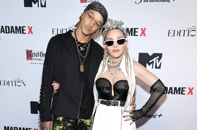 Ahlamalik Williams and Madonna, seen here at the world premiere of the singer’s Madame X show in September 2021 in New York, have reportedly gone their separate ways. (PHOTO: Gallo Images/Getty Images)