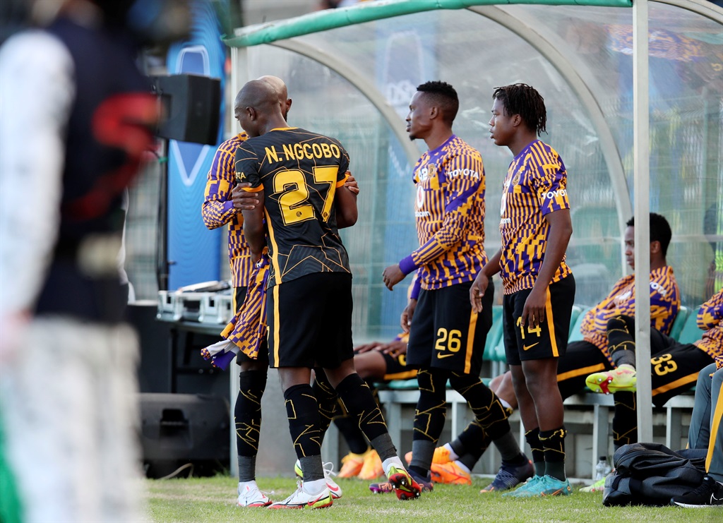 Njabulo Ngcobo of Kaizer Chiefs reacts in anger after being substituted during the DStv Premiership 2021/22 match between Golden Arrows and Kaizer Chiefs at the Princess Magogo Stadium, KwaMashu on the 27 April 2022. Photo : Muzi Ntombela/BackpagePix