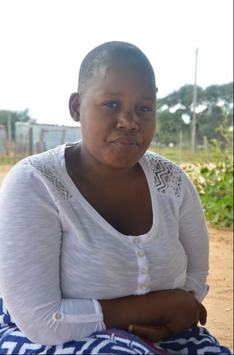 Mmathapelo Modisakeng (25) who buried her three mo
