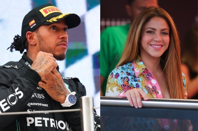 Shakira (seen at the recent Spanish Grand Prix) is rumoured to be in a budding romance with F1 champ Lewis Hamilton. (PHOTO: Gallo Images/Getty Images)