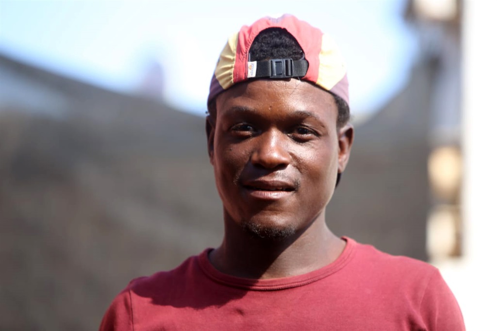 Apheous Masela (26) of Jeffsville in Atteridgevillle says he supports the EFF initiative to start a new 2orkers Union. Photo by Raymond Morare
