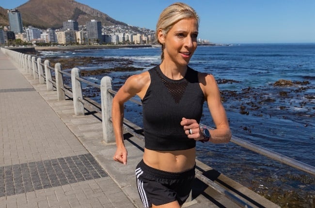 Gerda Steyn won the Two Oceans Marathon in record time, making her the first woman to complete the race in under three and a half hours. (PHOTO: Kyle Kingsley/Adidas)