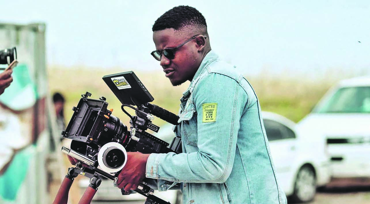 Shooting the Umlando video gave Kudzanayi Maneswa the chance to show his creativity. 
