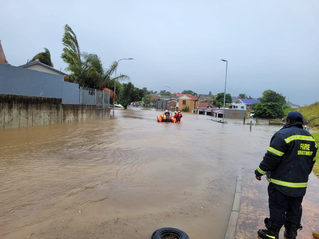 Heavy rains and localized flooding on the Garden Route