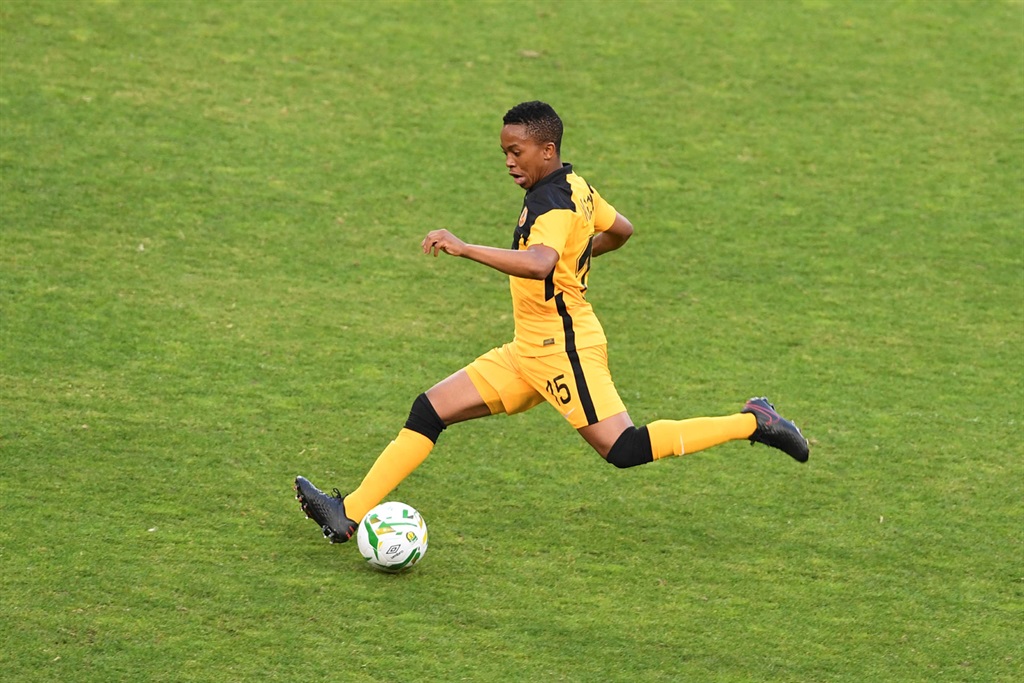Nkosingiphile Ngcobo of Kaizer Chiefs during the CAF Champions League, Group C match between Kaizer Chiefs and Petro de Luanda at FNB Stadium on March 06, 2021 in Johannesburg, South Africa. Photo: Lefty Shivambu/Gallo Images