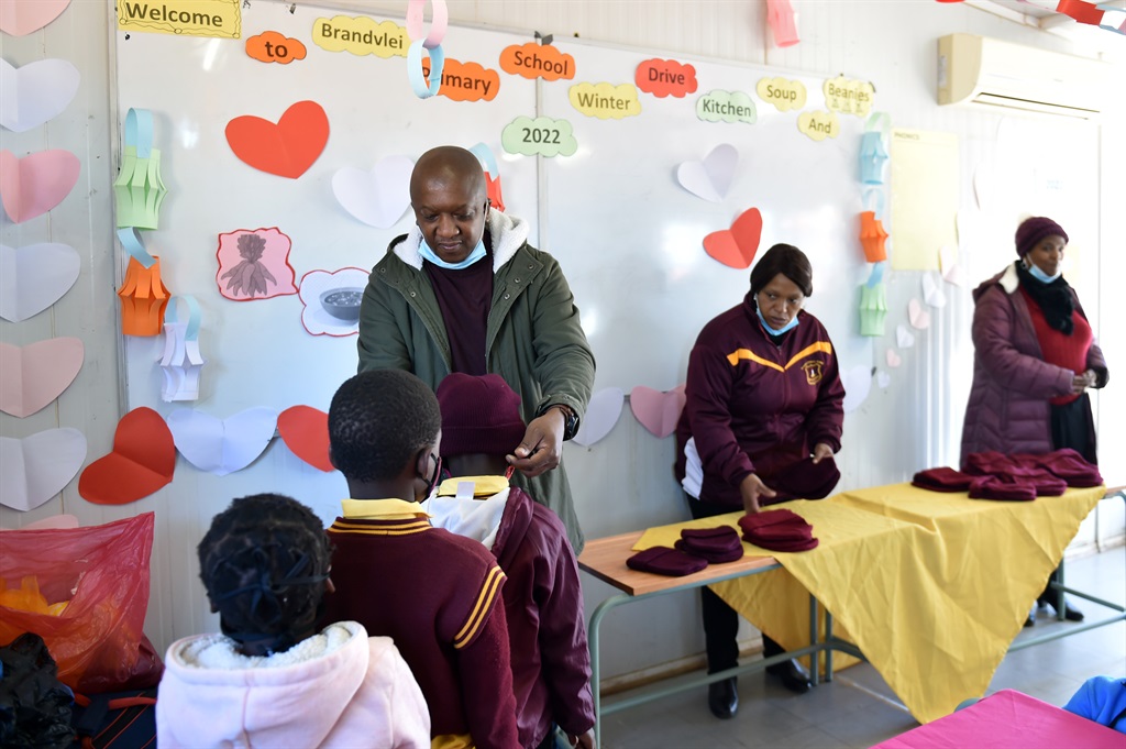TEACHERS at Brandvlei Primary School in Randfontein are going beyond the call of duty to ensure their pupils enjoy their schooling days. Pic Matome Moagi 