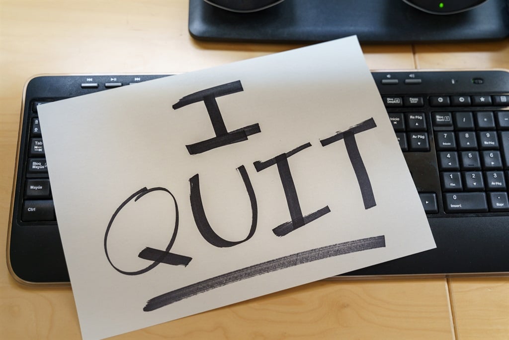 Resigning in an 'epic' way may not always be a good idea, writes the author. Photo: Getty Images