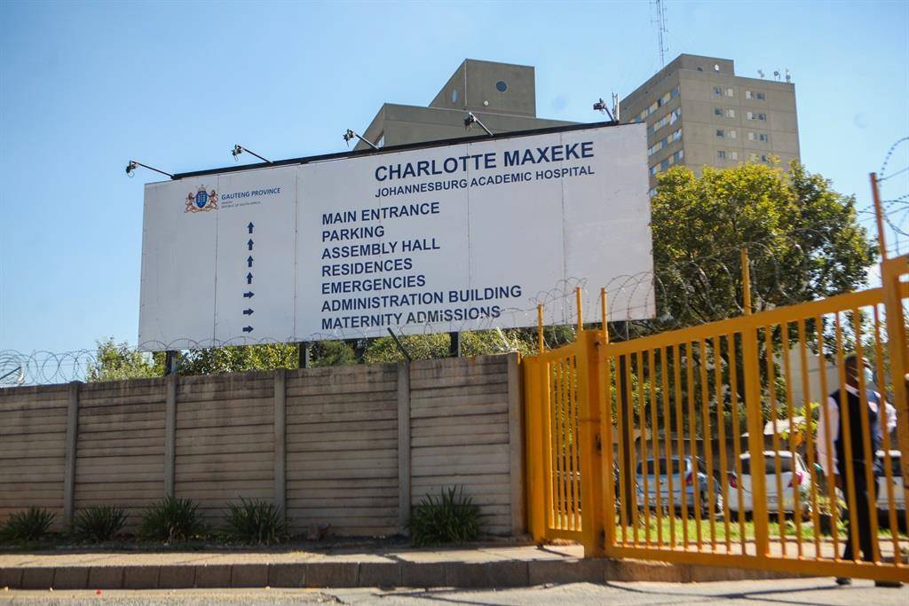 Die Charlotte Maxeke-hospitaal in Johannesburg.   Foto: Gallo Images