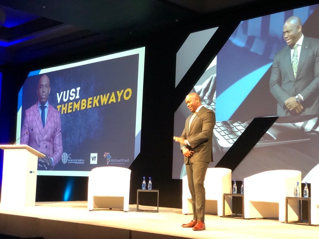 Business mogul and global speaker Vusi Thembekwayo who was a speaker at PSG Konsult’s annual investment conference says, in the past, a North American who wanted to invest in Africa’s banking sector would put their money into the JSE. Photo: Twitter