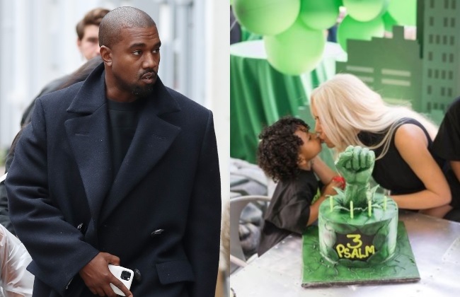 Kanye West recently enjoyed a trip to Tokyo with his girlfriend Chaney Jones, missing out on son Psalm's third birthday party. (PHOTO: Getty Images / Gallo Images / Instagram @Kimkardashian)