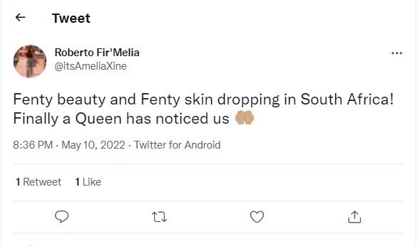 Fans react to Fenty Beauty coming to Africa.