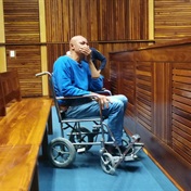  Chest pains for murder accused!  