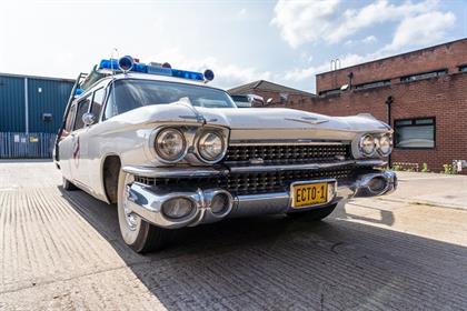 The Ecto 1 from Ghostbusters.