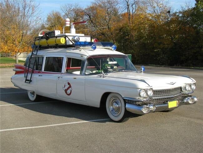 The Ecto 1 from Ghostbusters