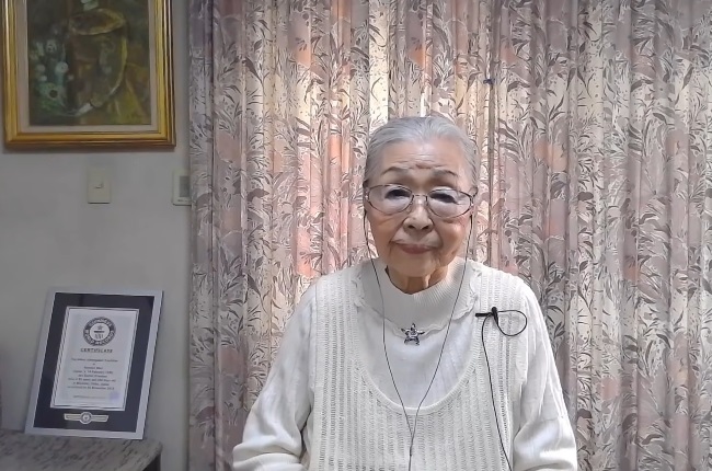 YouTube gamer Hamako Mori (92) boasts more than 500 000 subscribers on her channel and was named the oldest gaming YouTuber by Guinness World Records. (PHOTO: Youtube/ Gamer Grandma)