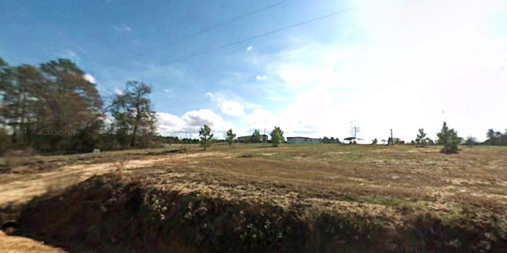 A Google Maps screenshot of Tanglewood Drive in Trenton, South Carolina, where police said the man and woman were found.