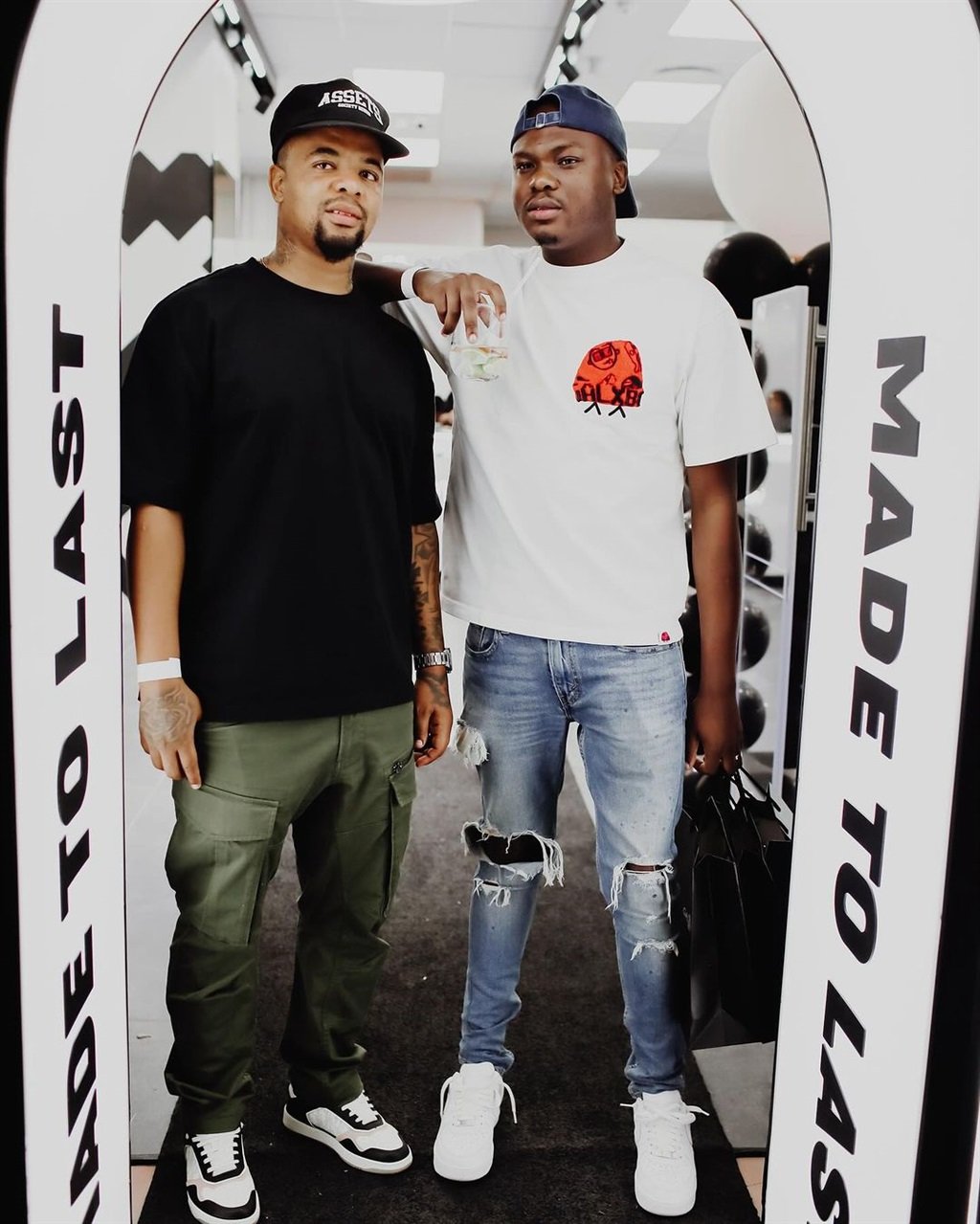 George Lebese at a GALXBOY store opening event.