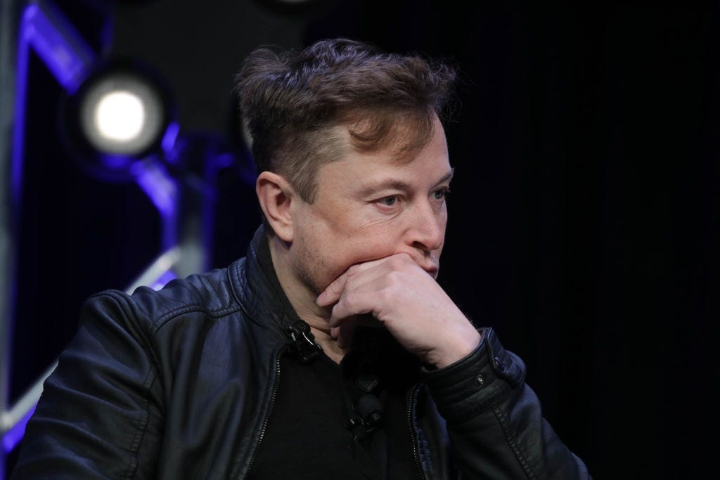 Tesla and SpaceX CEO Elon Musk has been called on by a Ukrainian commander to provide help in the country. Photo by Yasin Ozturk/Anadolu Agency via Getty Images