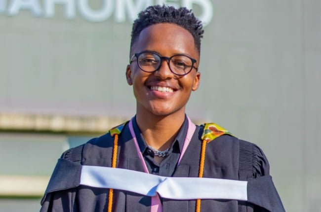 Thabiso Molokomme on graduating with 20 distinctions 