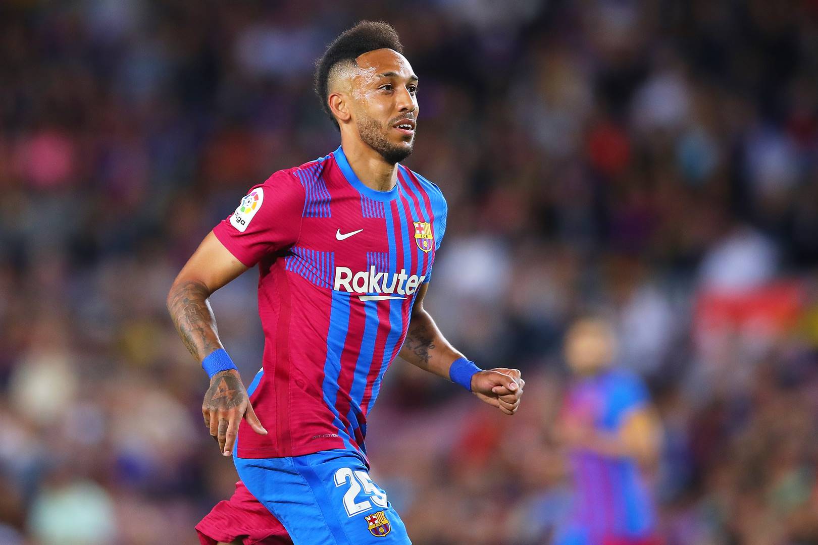 Pierre-Emerick Aubameyang has lit up the second half of the LaLiga season since his loan move from Arsenal in January. Photo: Eric Alonso / Getty Images