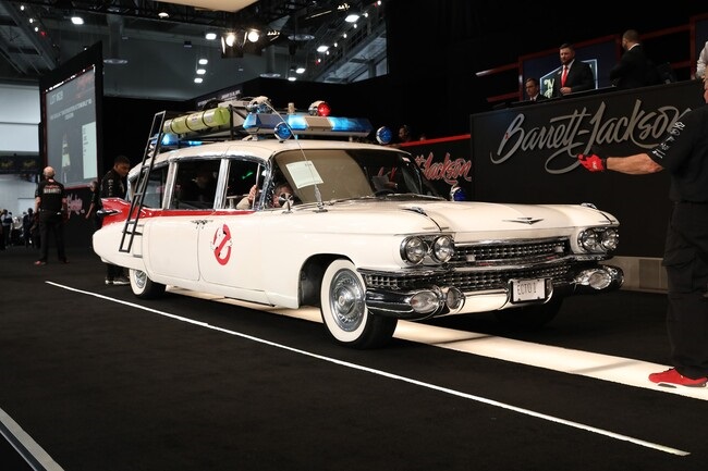 The Ecto 1 from Ghostbusters