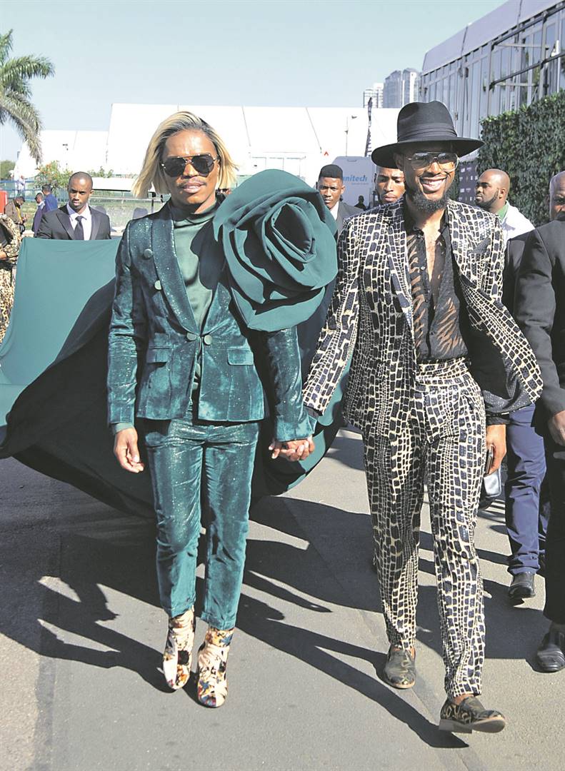 Somizi Mhlongo and Mohale Motaung are heading for divorce as quickly as they said their I dos. Photo: Jabulani Langa