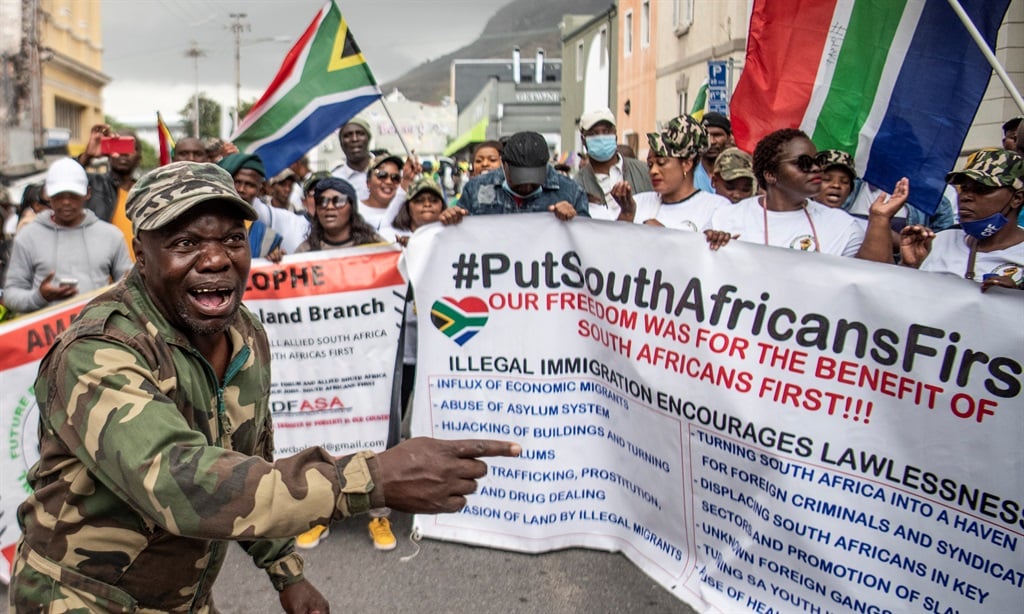 Operation Dudula brings its campaign against foreign nationals to Cape Town