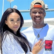 Tamia and Andile Mpisane have welcomed a baby girl