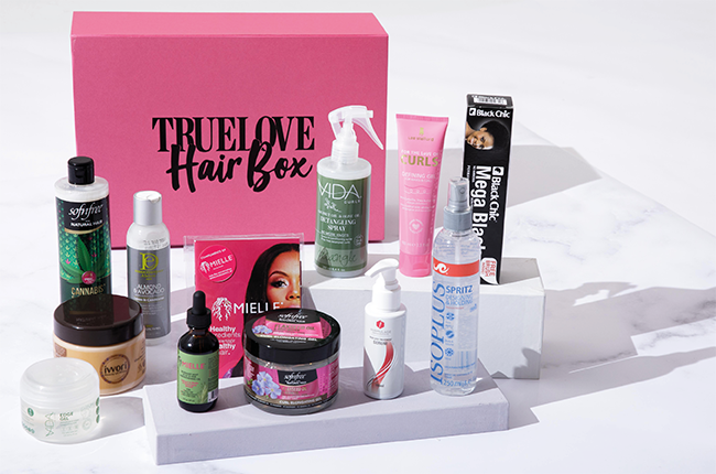 Enjoy endless spoils with the TRUELOVE Hair Box for just R199 - valued at  R1600