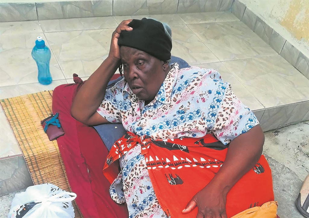 Gogo Resa Mbatsane was left traumatized after her house was attacked by unknown people. Photo Supplied