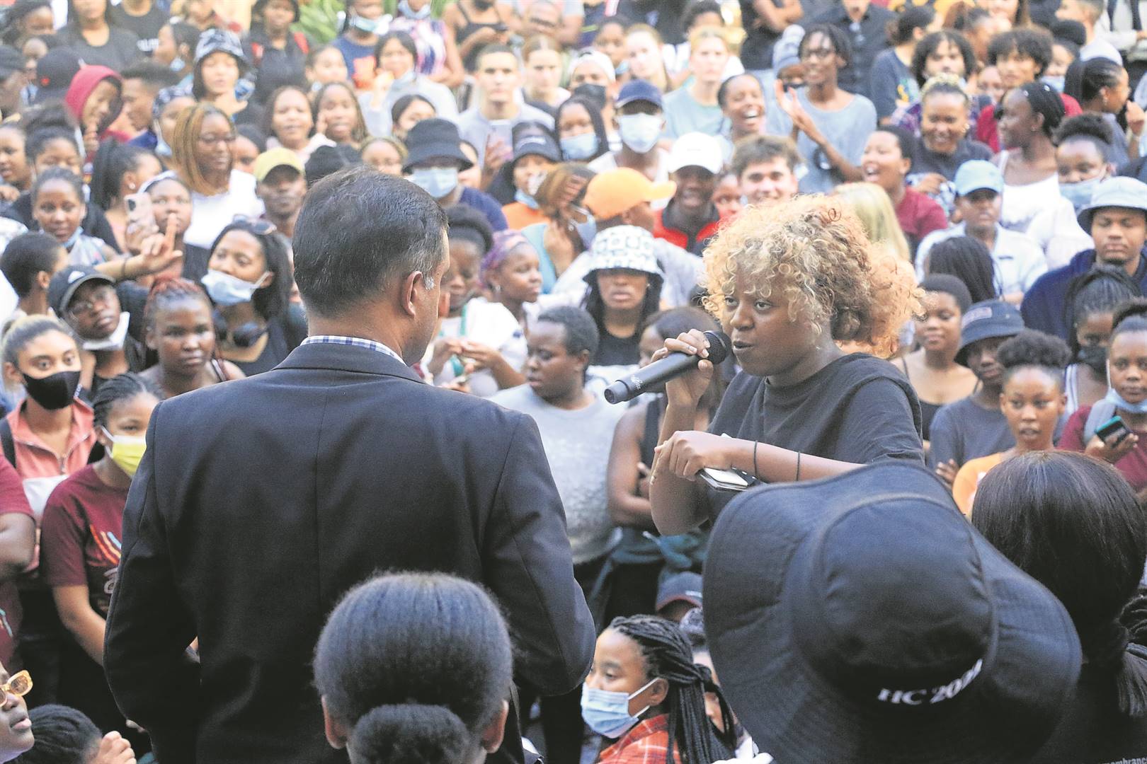 Hundreds of Stellenbosch University students took to the streets last week, demanding the suspension of Huis Marais student Theuns du Toit.