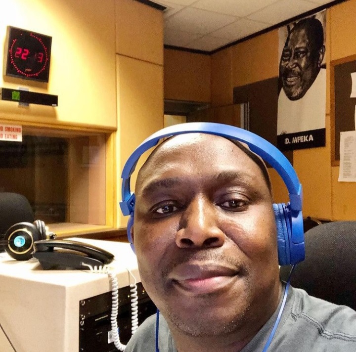 Ukhozi FM suspended DJ Simpho "Sgqemeza" Mbatha. Photo from Instagram