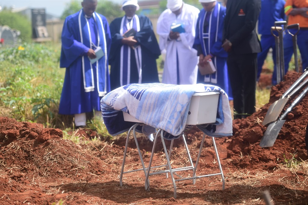 Baby Kutlwano Kganyago was buried at Kgabalatsane