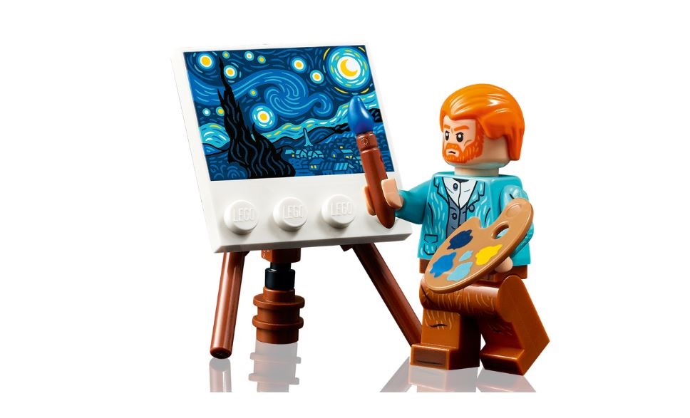 Minifigure of Vincent van Gogh (Lego)