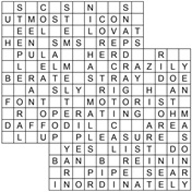 Solution for crossword #159