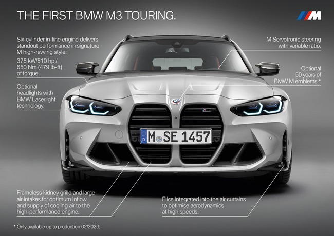 2022 BMW M3 Competition Touring