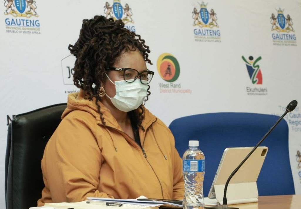 Gauteng health acting MEC Nomantu Nkomo-Ralehoko revealed this in a written reply to questions tabled by the DA in the provincial legislature on Thursday Photo: GautengeGov / Twitter