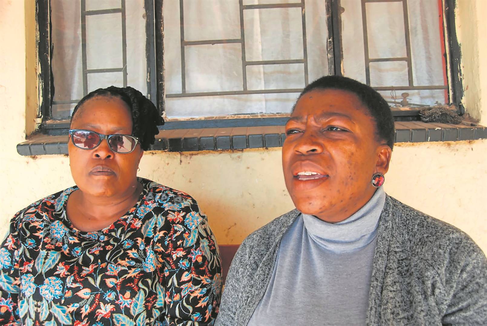 Stokvel members Maria Khambuke and Pricillar Tselapedi have accused a fellow member of allegedly defrauding them.                                            Photo by Kgomotso Medupe