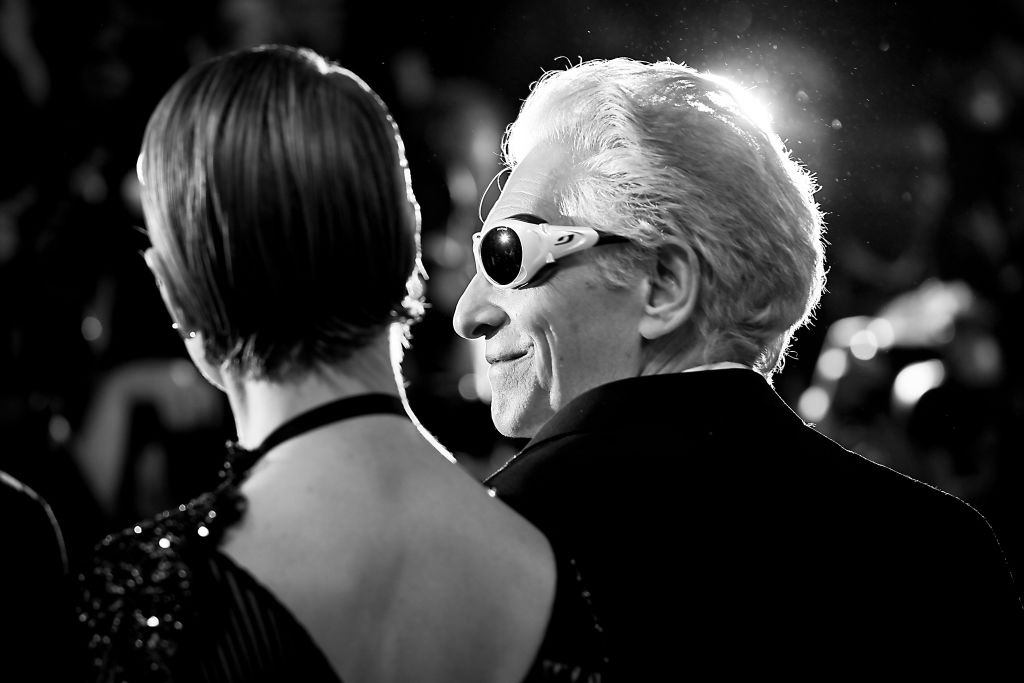 Léa Seydoux and David Cronenberg attend the screening of Crimes Of The Future during the 75th annual Cannes film festival at Palais des Festivals on 23 May 2022 in Cannes, France. (Photo: Pascal Le Segretain/Getty Images)
