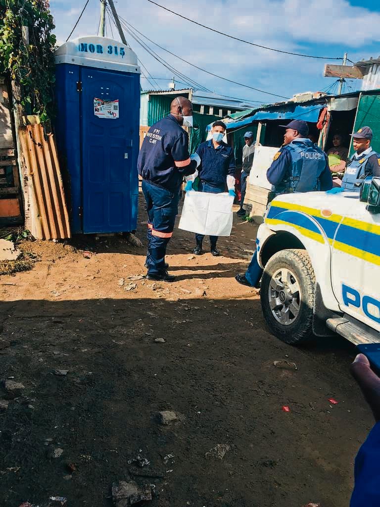 Police said a young woman has since been arrested and detained on a charge of concealment of birth.  Photo by         Lulekwa Mbadamane 
