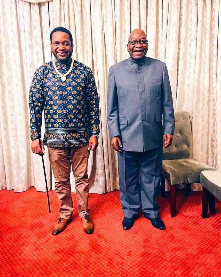 FORMER president Jacob Zuma visited Zulu king Misuzulu kaZwelithini at the weekend.