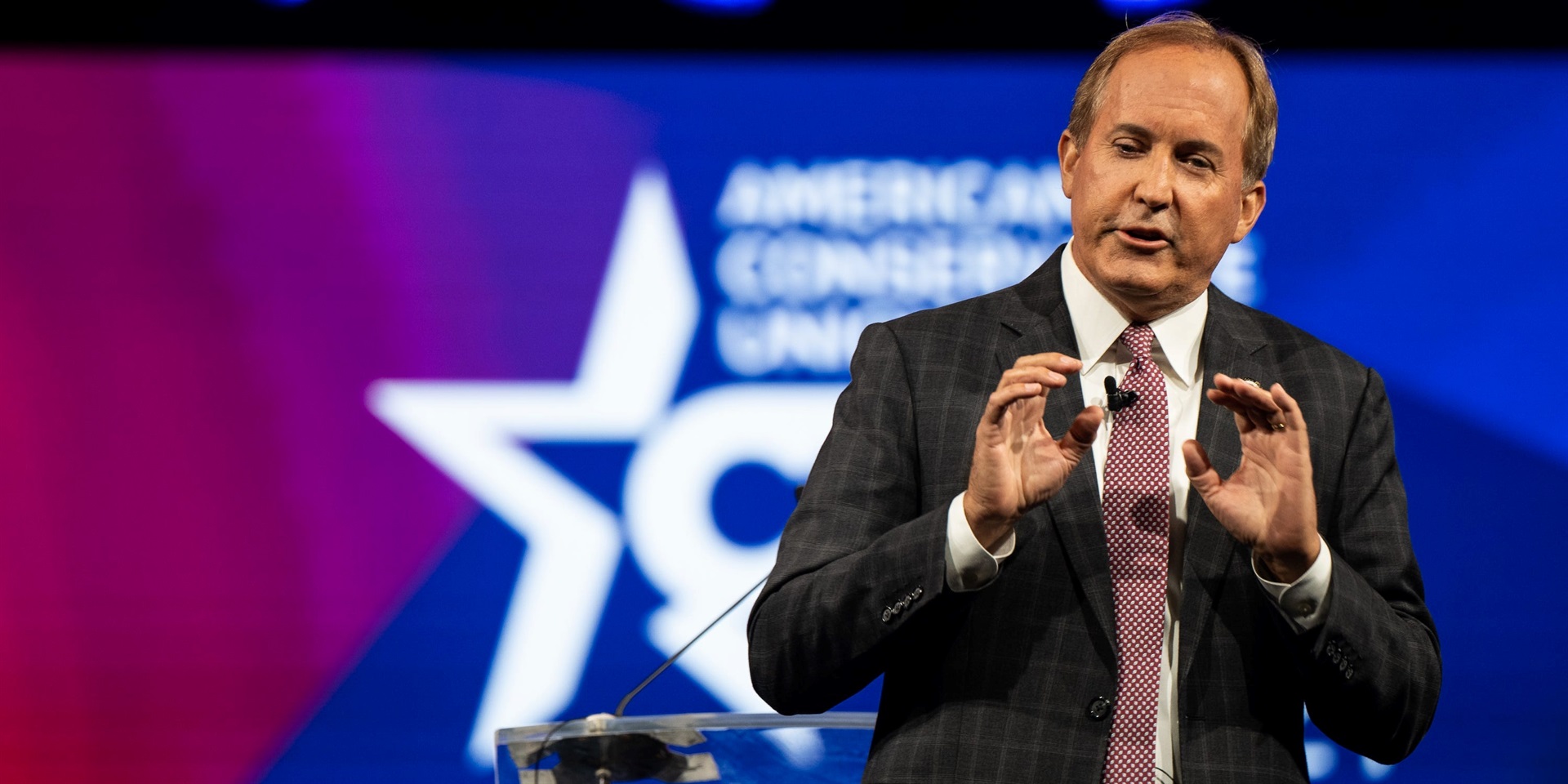 Texas Attorney General Ken Paxton. Photo by Brandon Bell/Getty Images