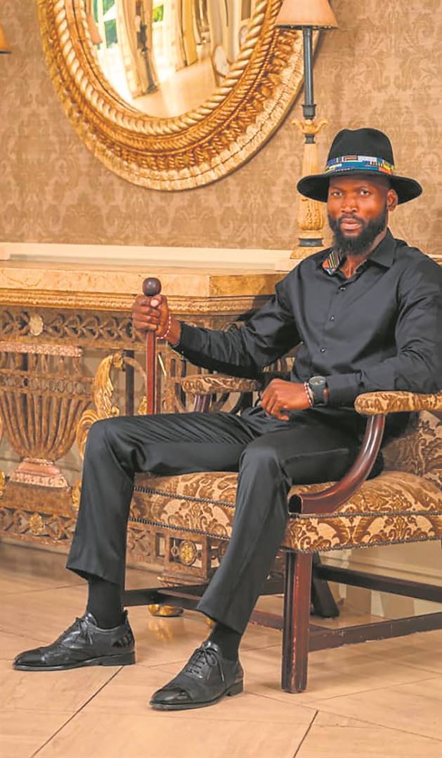 Actor Mondli Makhoba has ventured into fashion. 