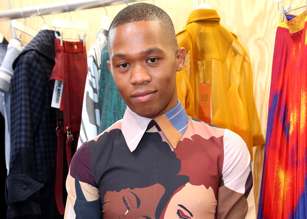 Thebe Magugu attends the LVMH Prize 2019 Edition at Louis Vuitton Foundation in Paris, France. 