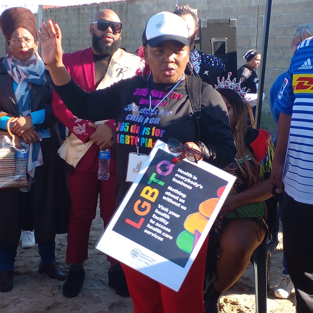 MEC of Health and Wellness in Western Cape Nomafrench Mbombo says people must respect the LGBTQI community because they have rights like everyone else. Photos by Lulekwa Mbadamane 