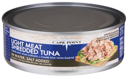 The affected Cape Point tuna product.